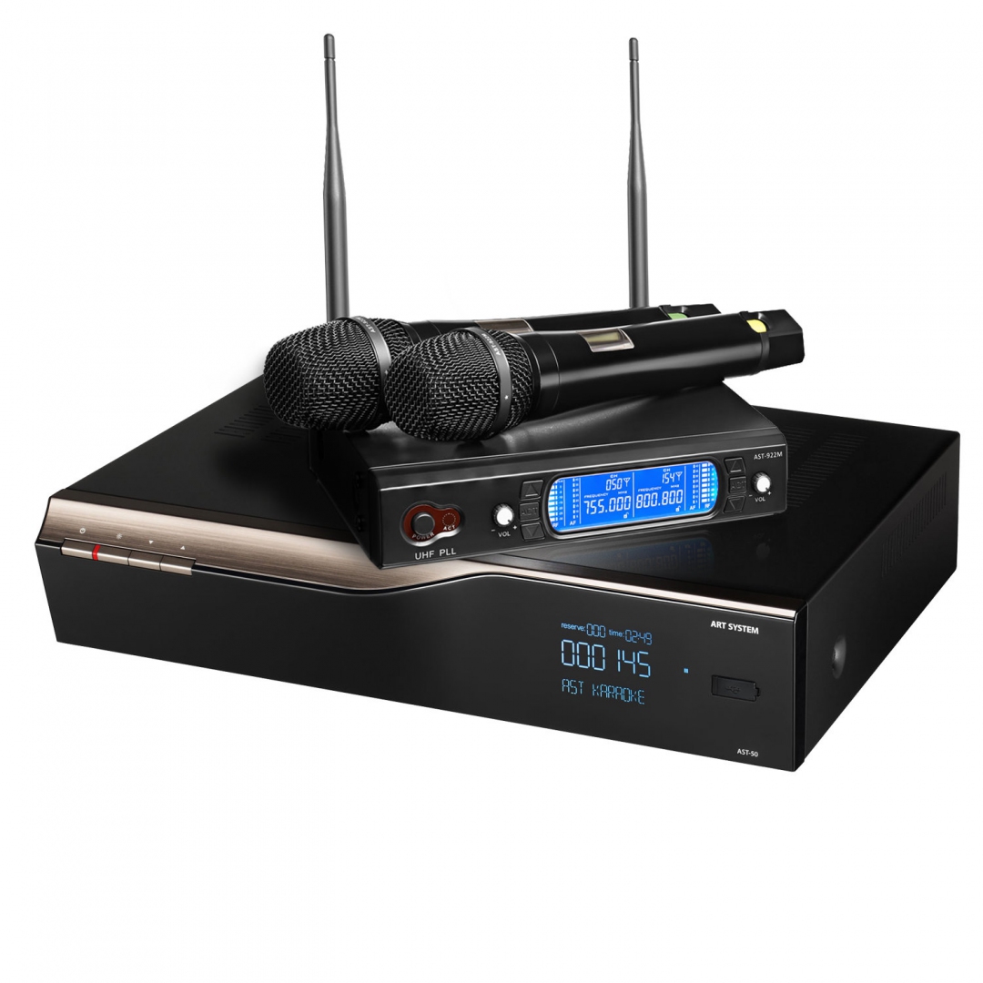 караоке-комплект AST-50 c микрофонами в Гурьевске