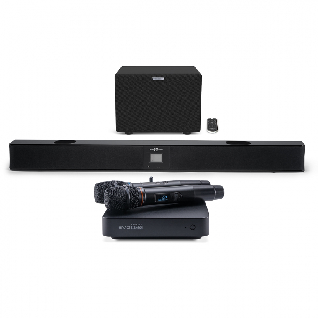 караоке-комплект EVOBOX Plus + EvoSound Bar (саундбар с караоке) в Гурьевске