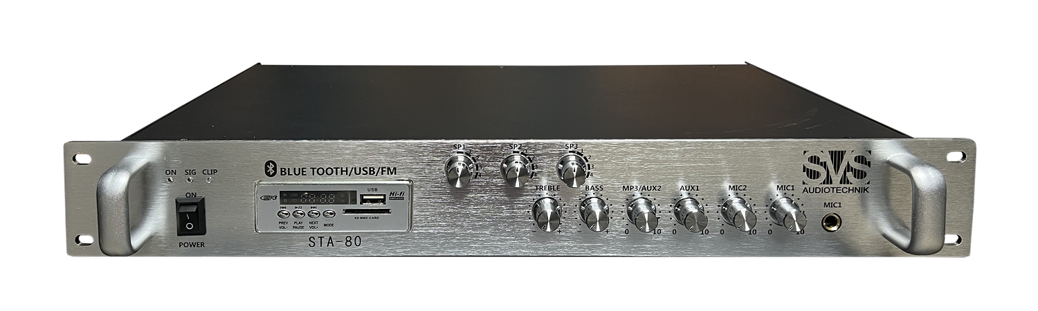 SVS Audiotechnik STA-80 Микшер-усилитель для систем Public Address в Гурьевске