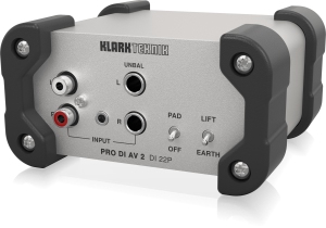 Klark Teknik DI 22P пассивный стерео директ-бокс в Гурьевске