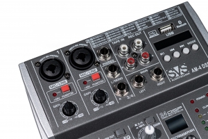 SVS Audiotechnik mixers AM-4 DSP Аналоговый микшерный пульт, 4-канала в Гурьевске